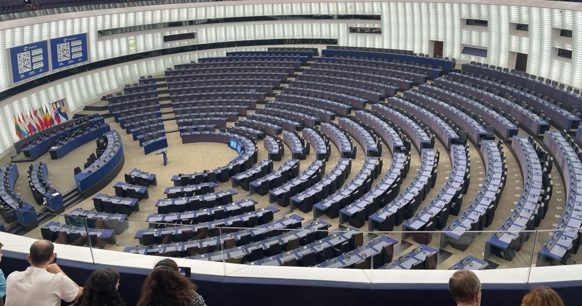Salla plenare e Parlamentit Evropian në Strasburg