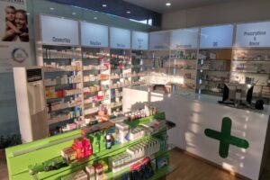 Brendësia e një farmacie në Beograd