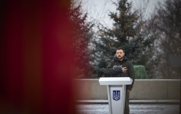 Volodymyr Zelensky në Ditën e Forcave të Armatosura të Ukrainës