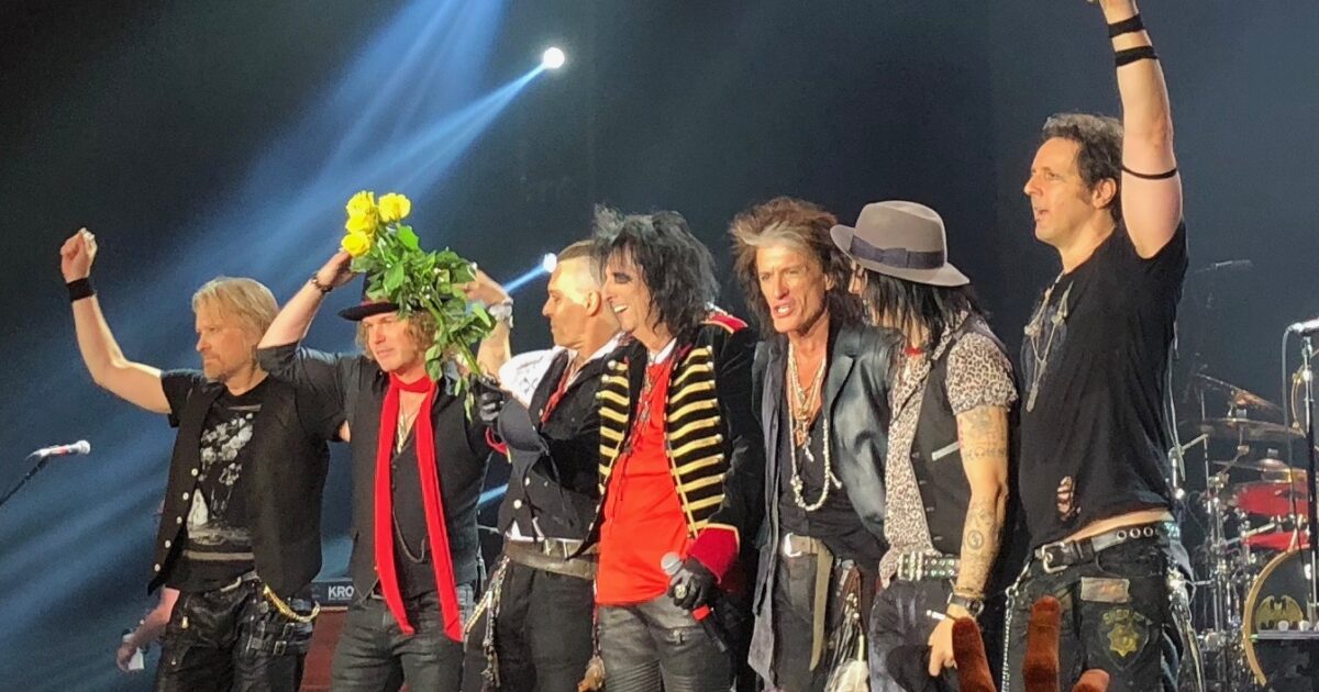 Hollywood Vampires në koncert, Moskë 2018