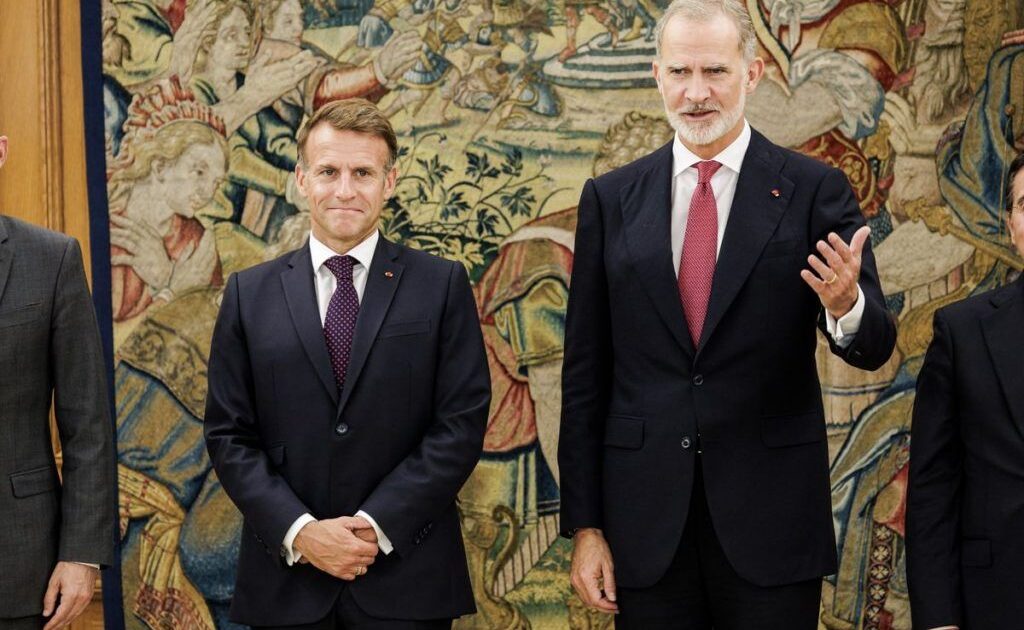 MADRID – Macron në vizitë shtetërore,