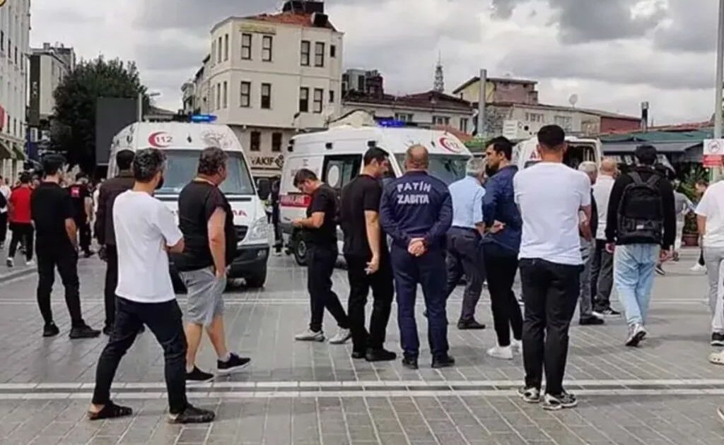 me armë zjarri në një