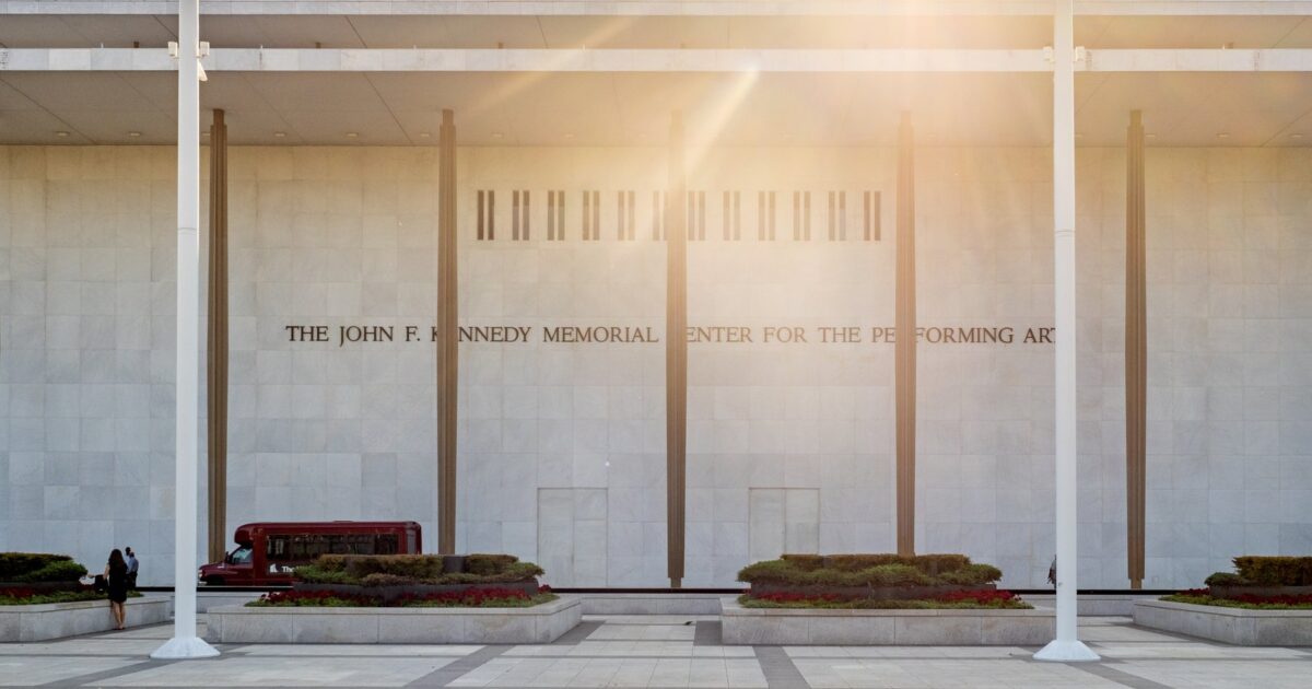Fasada e Qendrës John F. Kennedy për Artet Skenike në Uashington