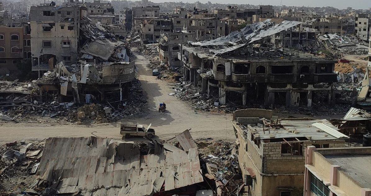 Shkatërrimi në Khan Younis, Gaza
