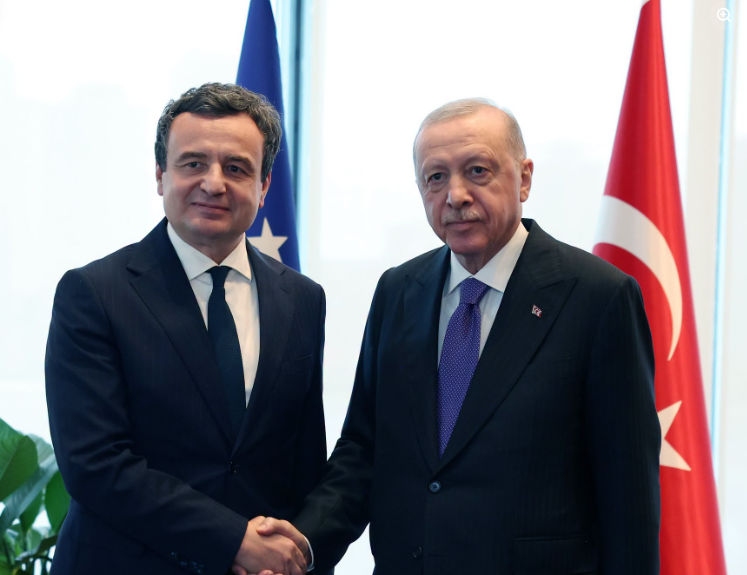 Erdogan pret në takim kryeministrin Kurti në Nju Jork
