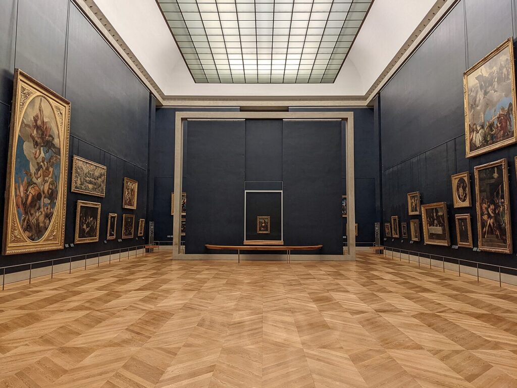 Dy gjermanë arrestohen në Louvre pasi ngjitën me shirit pikturat e tyre pranë Mona Lisa s