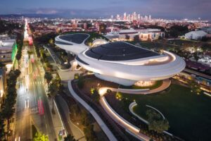 Lucas Museum of Narrative Art në Los Angeles, ku do të mbahet premiera e "Forgotten Island"