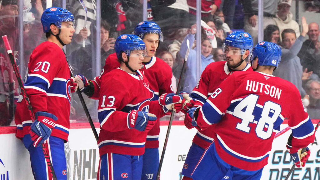 Cole Caufield shënon fituesin në kohën shtesë  Canadiens mbeten 3 2 ndaj Senators në Hockeyville