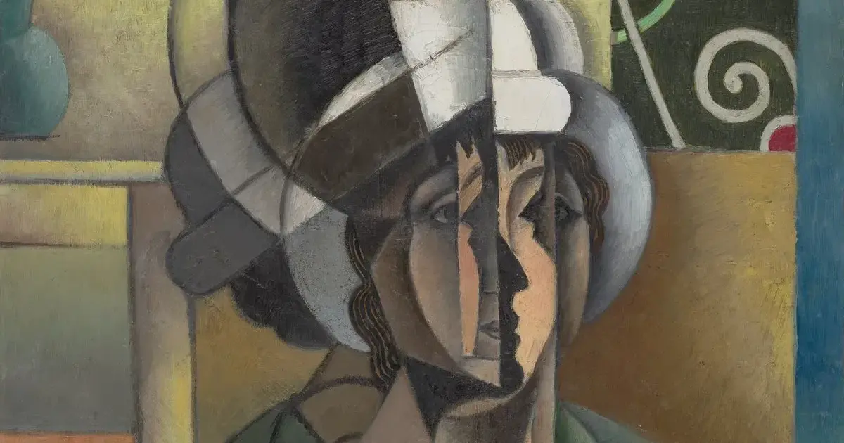 «Woman With a Fan» (1913) e Jean Metzinger-it