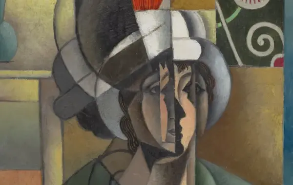 «Woman With a Fan» (1913) e Jean Metzinger-it