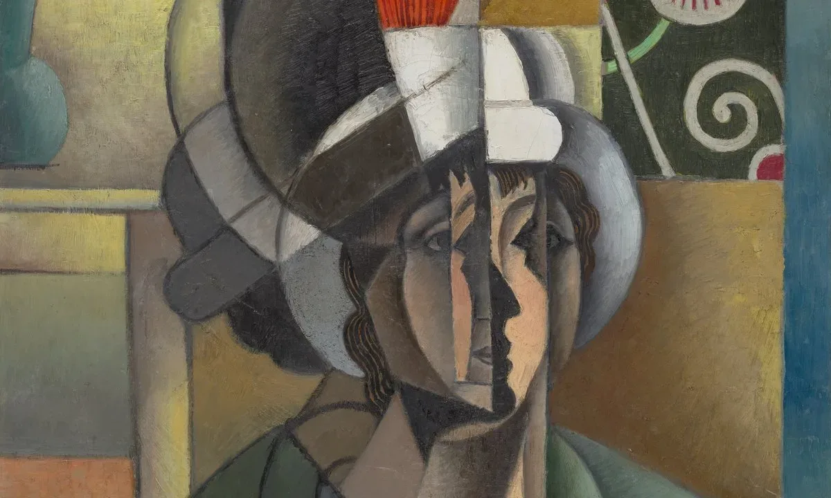 «Woman With a Fan» (1913) e Jean Metzinger-it