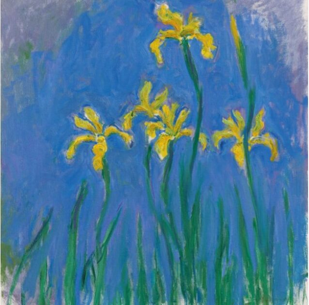 «Iris» (1924-1925) e Claude Monet-it