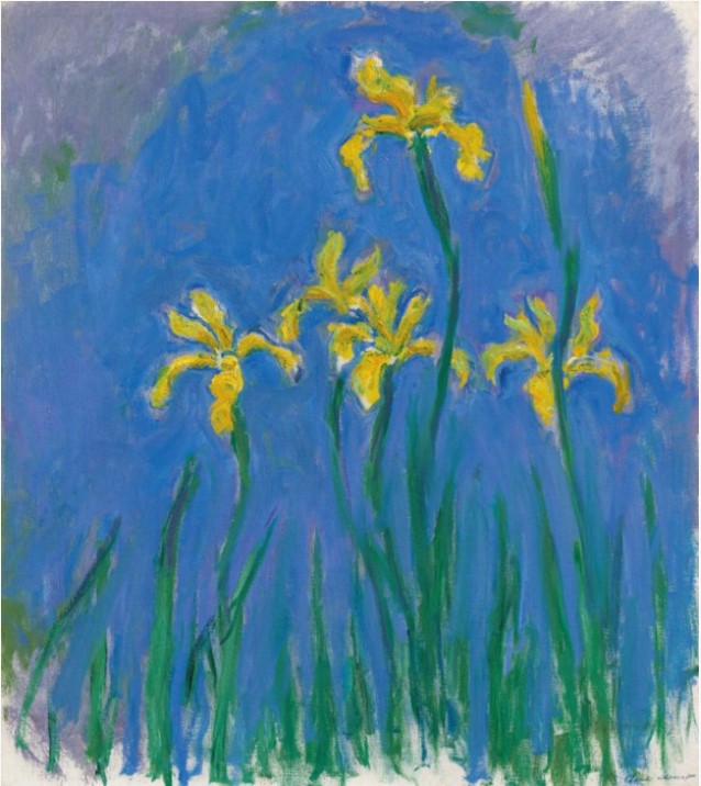 «Iris» (1924-1925) e Claude Monet-it