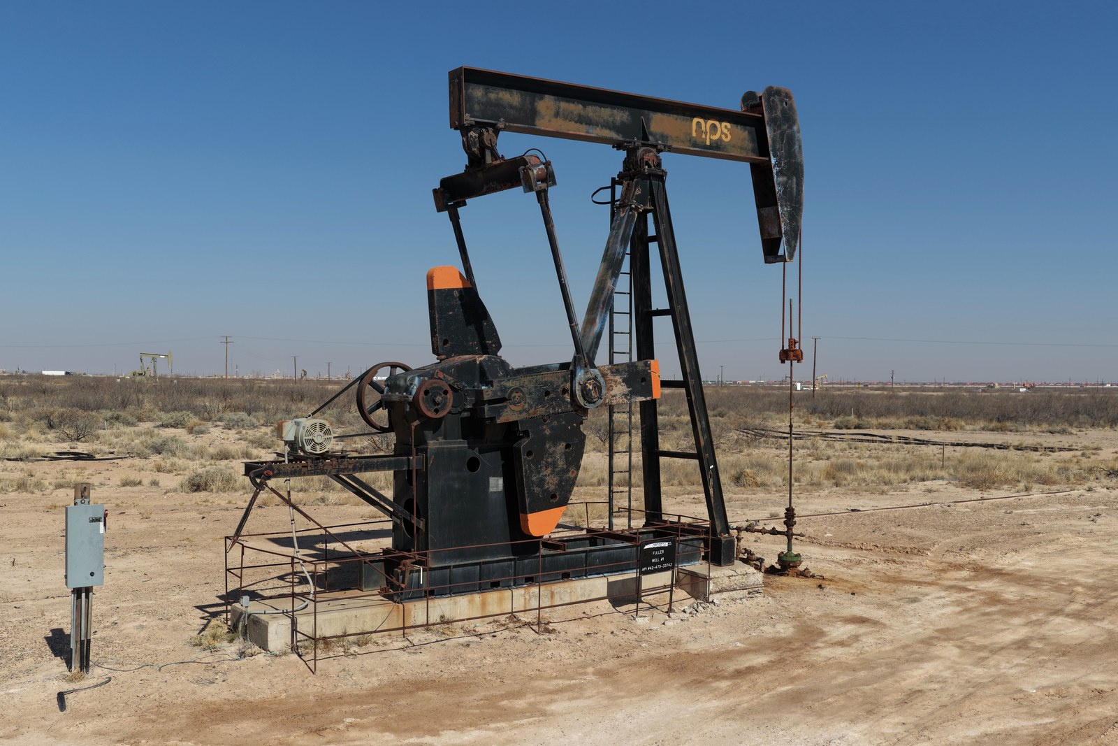 Pompë nafte në Permian Basin, SHBA — Wikimedia Commons (CC BY 4.0)