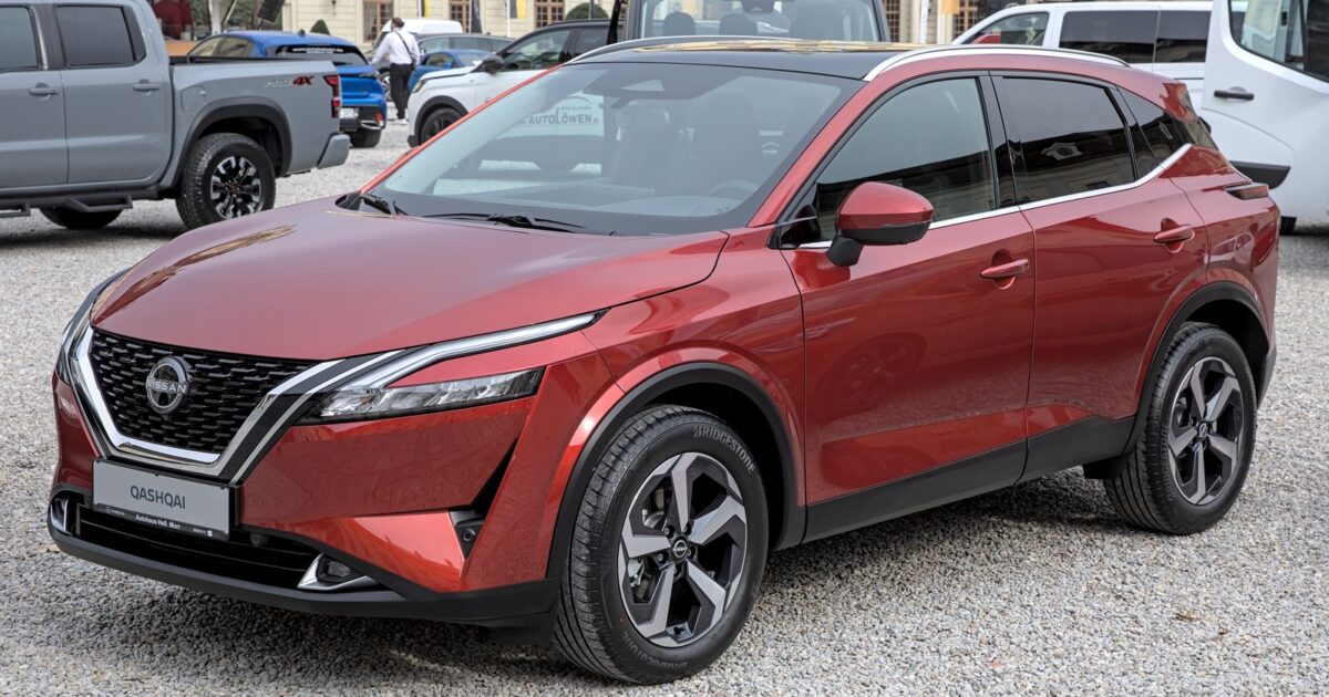 Foto ilustruese e një automjeti Nissan Qashqai