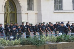 Oficerë policie në Beograd