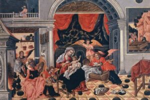 Lindja e Krishtit e Theodoros Poulakis, shekulli XVII