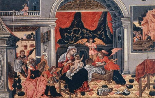 Lindja e Krishtit e Theodoros Poulakis, shekulli XVII