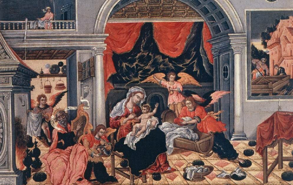 Lindja e Krishtit e Theodoros Poulakis, shekulli XVII