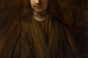 Saint John on Patmos, Rembrandt, 1661