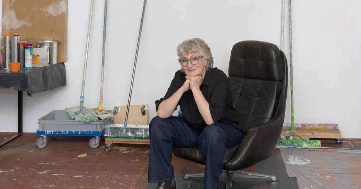 Artistja Renée Levi
