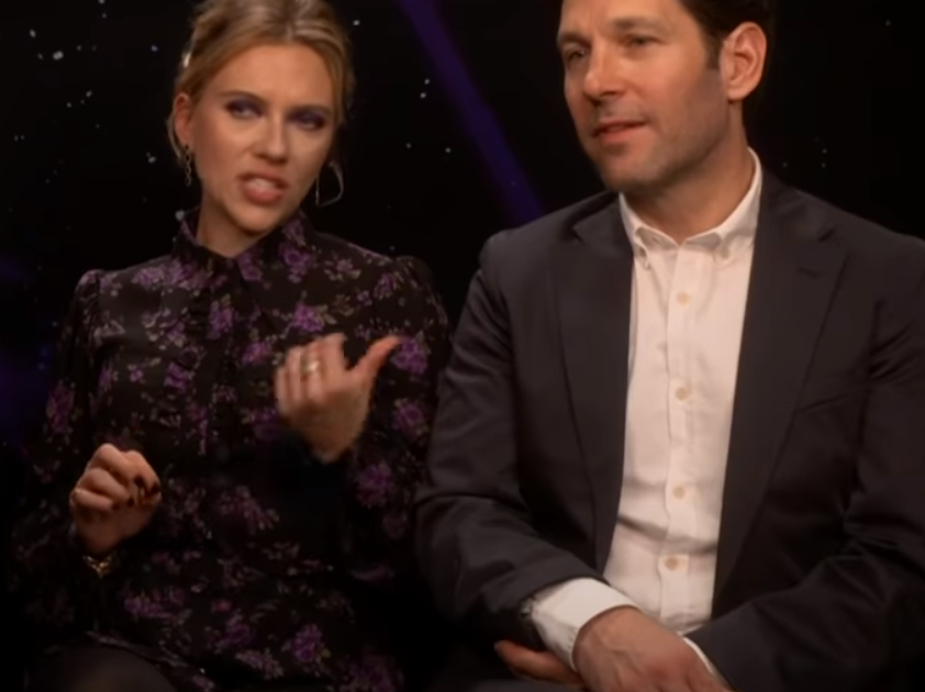 Scarlett Johansson dhe Paul Rudd në promovimin e «Avengers: Endgame»