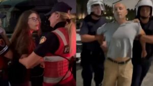EMRAT  Sulmi ndaj Policisë dhe përplasjet te Komisariati  16 persona të shoqëruar  mes tyre edhe 7 nga organizatorët e prot
