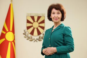 Gordana Siljanovska-Davkova, presidentja e Maqedonisë së Veriut