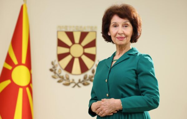 Gordana Siljanovska-Davkova, presidentja e Maqedonisë së Veriut