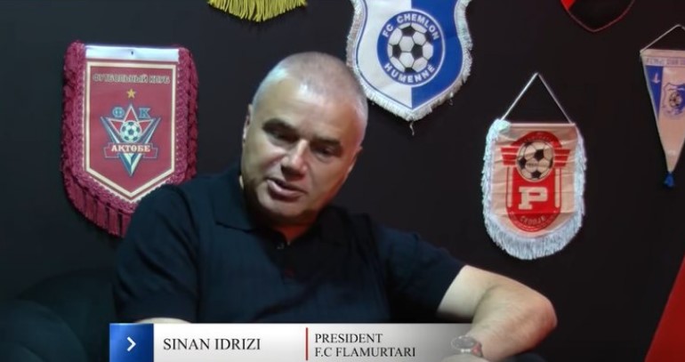 presidenti i Flamurtarit, Sinan
