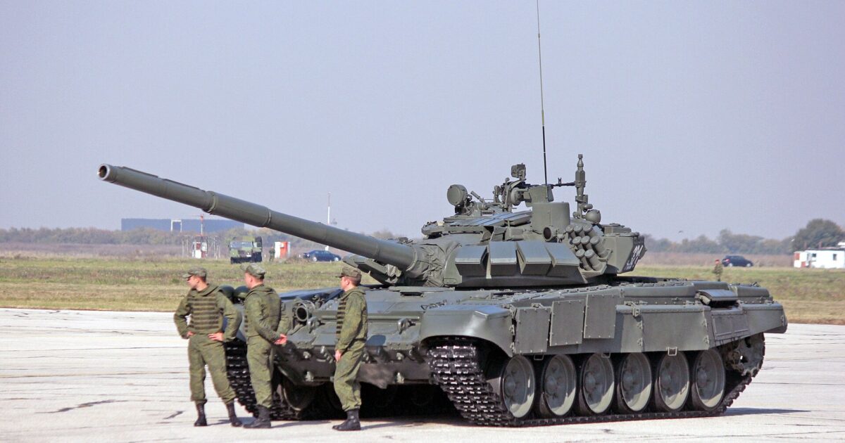 Tanke të Ushtrisë së Serbisë në stërvitjen Sloboda 2019 (foto ilustruese)