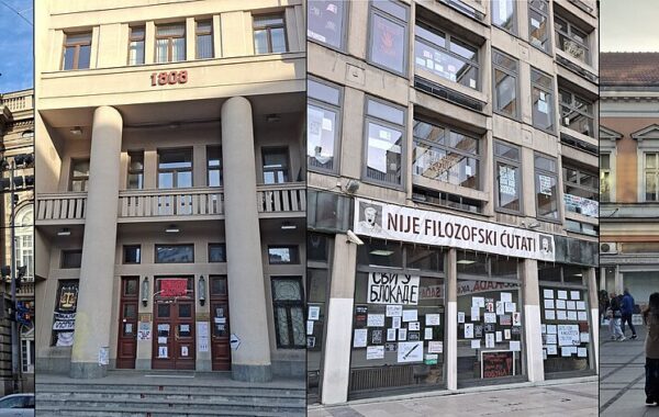 Bllokadë e fakulteteve të Beogradit, janar 2025
