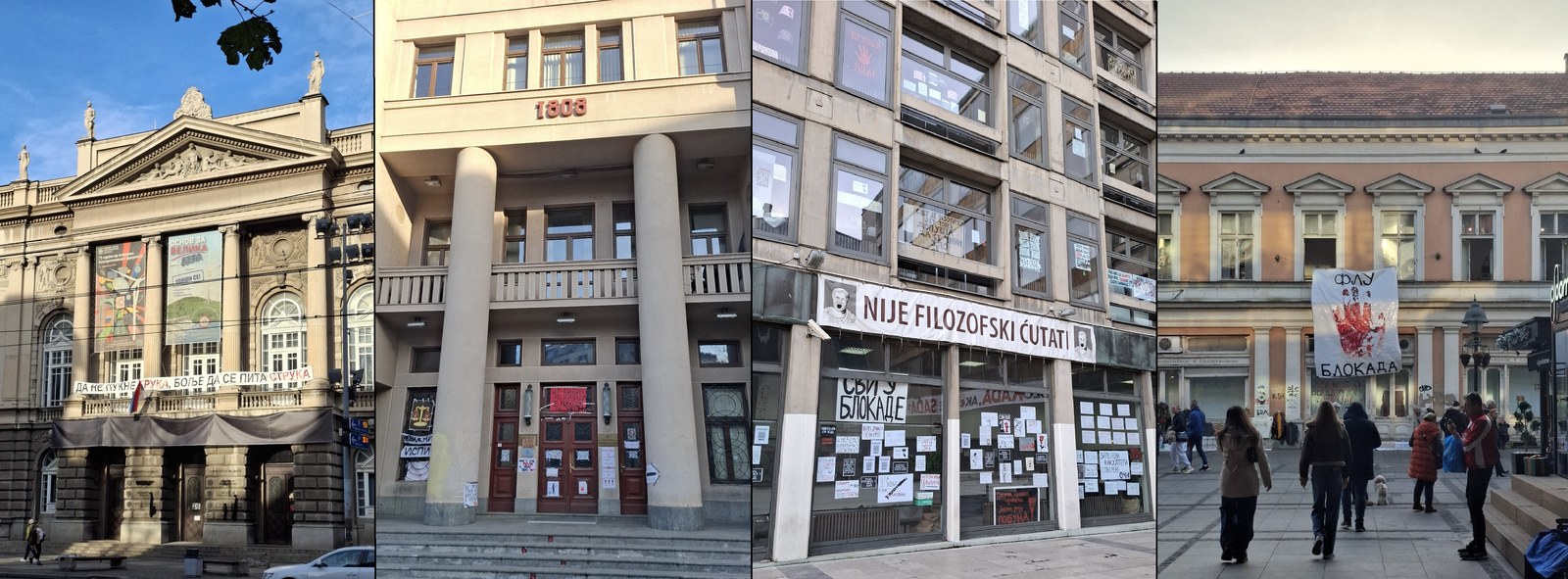 Bllokada e studentëve në Beograd