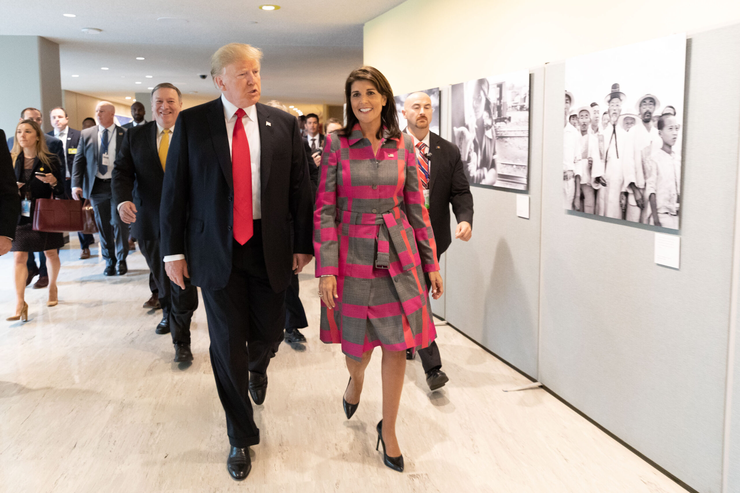 Presidenti amerikan Donald Trump në Asamblenë e Përgjithshme të OKB-së.