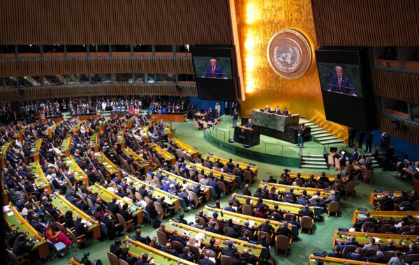 Presidenti Donald Trump flet para Asamblesë së Përgjithshme të OKB-së në Nju Jork, 22 shtator 2026