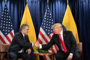 Presidenti i SHBA-së, Donald Trump, gjatë fjalimit para Asamblesë së Përgjithshme të OKB-së në Nju Jork. (Foto: Shtëpia e Bardhë / Wikimedia Commons, domeni publik)