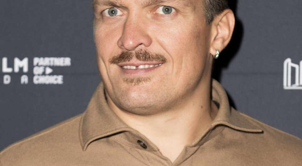 Boksieri ukrainas Oleksandr Usyk
