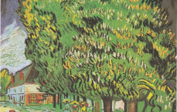 "Chestnut Trees in Blossom" e Vincent van Gogh-ut, 1890 — vepra kryesore e ankandit të Sotheby's, me vlerësim rreth 180 milionë dollarë. Foto: Public Domain / Wikimedia Commons
