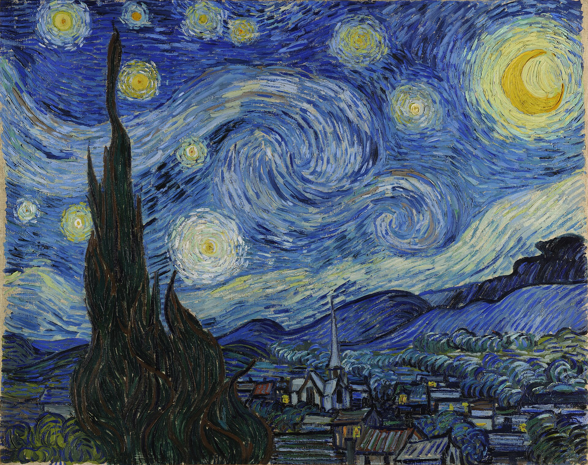 «Nata me yje» (1889) e Vincent van Gogh-ut