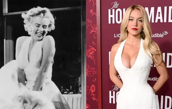 Sydney Sweeney dhe Marilyn Monroe