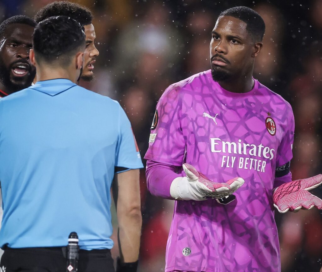 Europa League 2026 2027  Bournemouth Milan 3 0  Maignan tradhton  djallin 