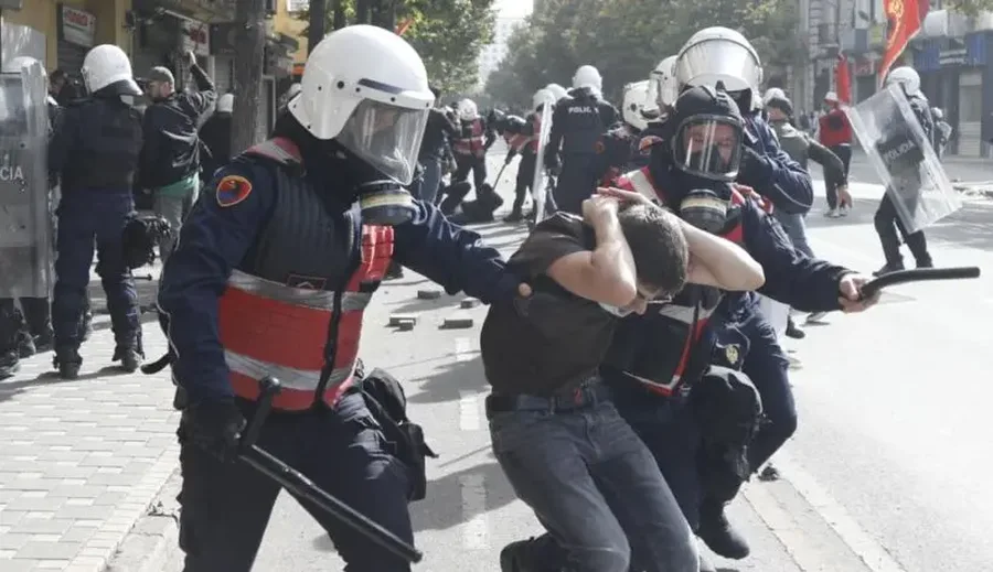 për protestat