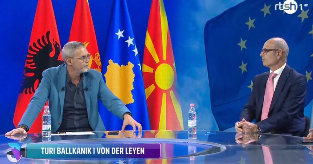 Von der Leyen në Tiranë,