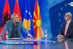 Von der Leyen në Tiranë,
