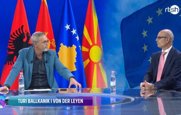 Von der Leyen në Tiranë,