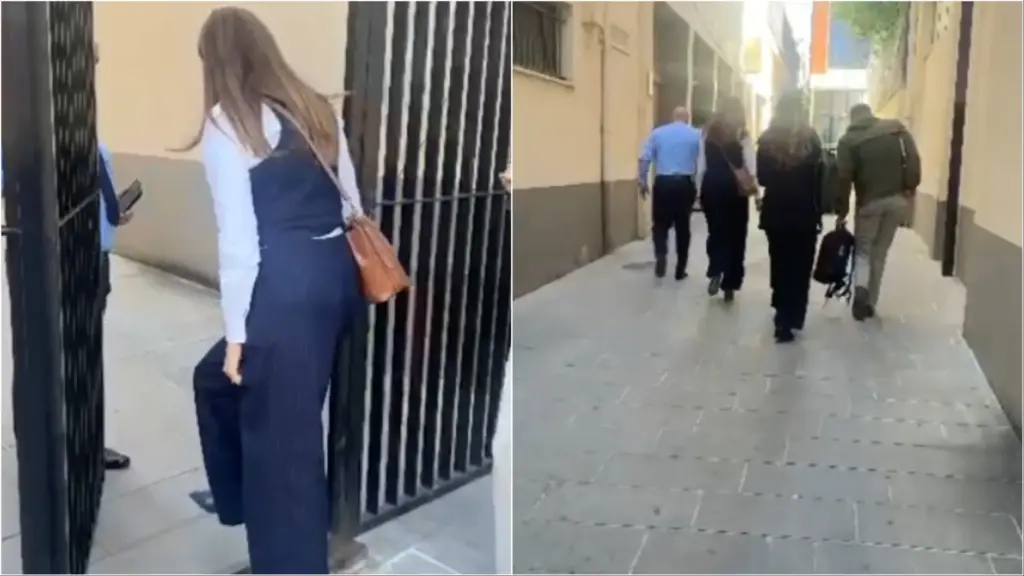 Jorida Tabaku shkon në Bllokun e Sigurisë  takon protestuesit që u arrestuan një ditë më parë