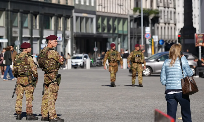 Itali  500 ushtarë shtesë në Milano  rritet siguria para protestave