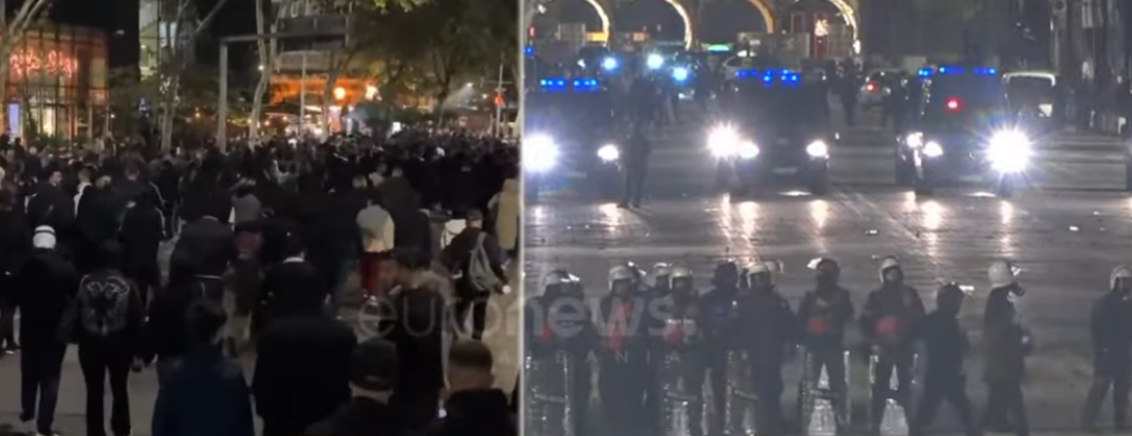 Ditmir Bushati për protestat  As dhuna dhe as brutaliteti policor nuk janë zgjidhje për situatën aktuale