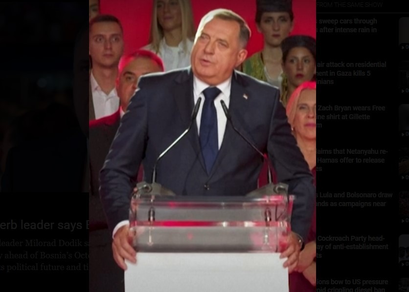 Deklarata e fortë e Dodik në tubimin e fundit parazgjedhor  Bosnja dhe Hercegovina është e vdekur