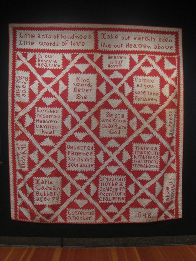 Jorganët si vepra arti  në Dayton hapen «Wall Power » dhe panelet përkujtimore të AIDS Memorial Quilt